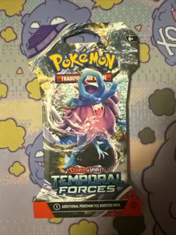 Pokemon Scarlet & Violet Temporal Forces Sleeved Booster Pack - Image 1