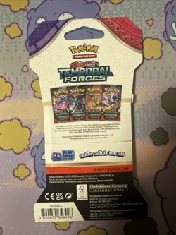Pokemon Scarlet & Violet Temporal Forces Sleeved Booster Pack - Image 2