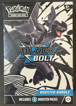 Pokemon TCG Scarlet & Violet Black Bolt Booster Bundle New Factory Sealed MINT - Image 2
