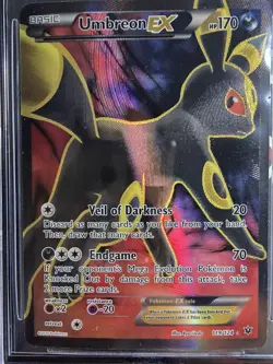 2016 Umbreon EX Full Art 119/124 Pokemon Fates Collide BGS GEM MINT 9.5 LOW POP! - Image 2
