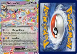 Sylveon ex 086/191 Double Rare Surging Sparks Pokemon Reverse Holo NM - Image 3