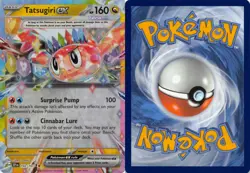 Tatsugiri ex 142/191 Double Rare Surging Sparks Pokemon NM - Image 3