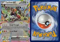 Cyclizar ex 159/191 Double Rare Surging Sparks Pokemon NM - Image 3