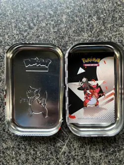 Pokemon Black Bolt & White Flare Mini Tin Set (8 Tins) + Stickers - NO Booster - Image 2