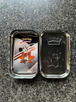 Pokemon Black Bolt & White Flare Mini Tin Set (8 Tins) + Stickers - NO Booster - Image 4