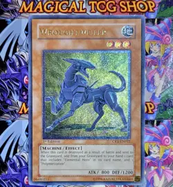 Yugioh Wroughtweiler CRV-EN012 1st Edition Ultimate Rare Konami 2005 - Image 1