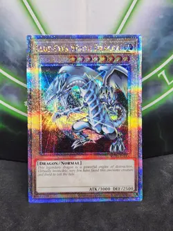 Yugioh Blue-Eyes White Dragon KC01-EN000 Quarter Century Secret Rare NM - Image 1