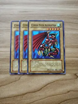 Yu-Gi-Oh! - Cyber-Tech Alligator 3X - Full Playset - Image 1