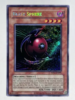 YuGiOh! TCG || Blast Sphere RP01-EN091 Secret Rare (2024 Reprint) - Image 1