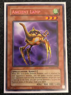 Yu-Gi-Oh! 2024 Ancient Lamp RP01-EN100 Reprint Secret Rare NM - Image 1