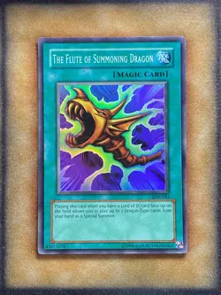 Yugioh The Flute of Summoning Dragon SDK-042 Super Rare NM - Image 1