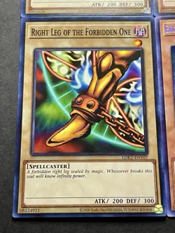 Exodia Full 5 Piece Set | LDK2 + Exodia, The Legendary Defender | YuGiOh! - Image 3