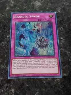 Branded Sword - SDAZ-EN031 - Yugioh! Yu-Gi-Oh! Super Rare Nice! - Image 1