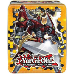 YUGIOH 2012 COLLECTORS TIN: WAVE 1 - HEROIC CHAMPION - EXCALIBUR FACTORY SEALED - Image 1