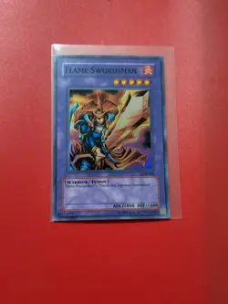 Flame Swordsman LOB-003! Super Rare Unlimited! NM! - Image 1