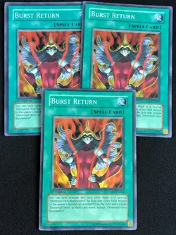 YUGIOH BURST RETURN DP1-EN022 1ST SUPER X3 (MP) - Image 1