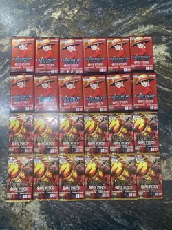 One Piece OP-13 PRB-02 Booster Pack Factory Sealed X24 Booster Box Quantity New - Image 1