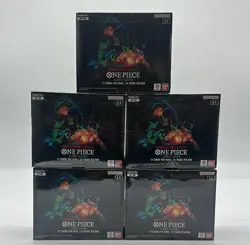 Lot of (5) One Piece English OP-06 Wings of the Captain Booster Boxes Sealed - Image 1