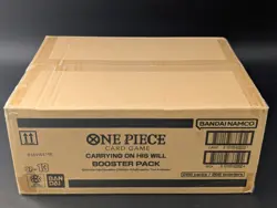 One Piece OP-13 Carrying On His Will English 12 Booster Box Case Factory Sealed - Image 4