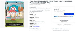 One Piece Promotion Card CS 25-26 Event Pack - Championship O-Nami Zoro Tony - Image 5