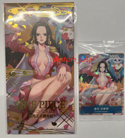 【In Stock】One Piece Card Game Chinese Boa Hancock P-066 2025 New Year Red Packet - Image 1