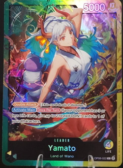 Yamato OP06-022 L - One Piece - Starter Deck 28: GREEN/YELLOW Yamato (NM) - Image 1