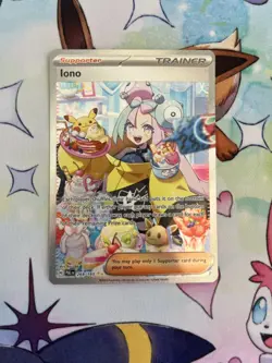 Iono 269/193 Special Illustration Rare Paldea Evolved Pokemon NM Pokemon Card - Image 1