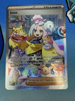 Iono 269/193 Paldea Evolved Special Illustration Rare Full Art Pokemon Card - Image 1