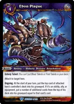 Ebon Plague - War of the Ancients - World of Warcraft TCG - Image 1