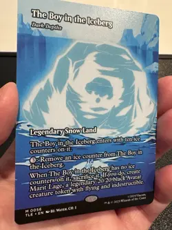 Mtg. The Boy in the Iceberg - Dark Depths. Borderless. Avatar The Last Airbender - Image 4