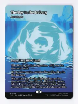 The Boy in the Iceberg (Borderless) MTG Avatar The Last Airbender Eternal Legal - Image 1