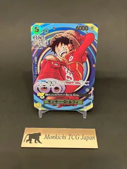 Monkey D. Luffy OP07-109 SR Promo Premium Card Collection ONE PIECE DAY 24 TCG - Image 1