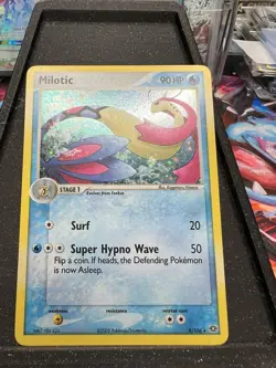 Pokemon TCG Milotic EX Emerald Holo Card 8/106 Rare - Image 2