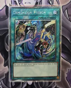 *Euro*Dimension Fusion (Platinum Secret Rare) RA03-EN136 NM - Image 1