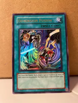 Yu-Gi-Oh! TCG Dimension Fusion Invasion of Chaos IOC-094 Unlimited Ultra Rare - Image 1