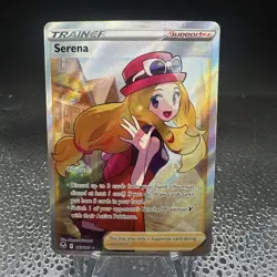 Pokemon Card Serena 193/195 Silver Tempest Full Art Holo Trainer NM - Image 1