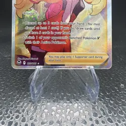 Pokemon Card Serena 193/195 Silver Tempest Full Art Holo Trainer NM - Image 4