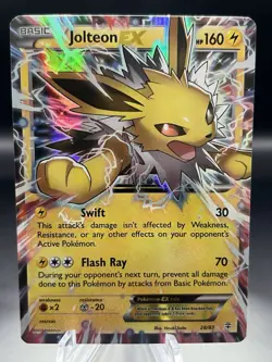 Pokemon TCG Jolteon-EX Generations 28/83 Holo Holo Rare - Image 1
