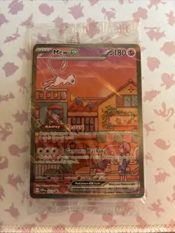 SEALED - 053 Mew ex Pokemon TCG Black Star 151 UPC Promo Card SVP Scarlet Violet - Image 1