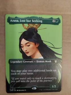 Azusa, Lost but Seeking (Borderless) Commander Masters Regular - Image 1