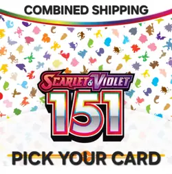 Pokemon 151 Scarlet & Violet Singles Reverse/Holo/EX PICK YOUR CARD COMPLETE SET - Image 1