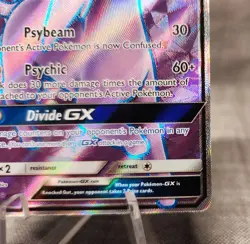 Pokemon TCG card Espeon GX (Full Art) 140/149 SM Base Set Holo Very Nice - Image 5