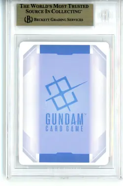 BGS GEM MINT 9.5 Gundam Card Game Gundam RX-78-2 ST01-001 LR Gundam Beta 2024 - Image 2