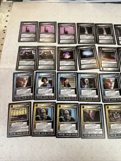 Star Trek CCG Q Continuum 60-Card Lighty-Played/Moderately-Played Lot - Image 2