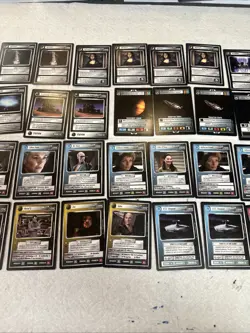 Star Trek CCG Q Continuum 60-Card Lighty-Played/Moderately-Played Lot - Image 3