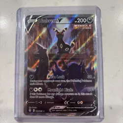 Pokemon TCG Umbreon V Alt Art Holo Ultra Rare Card Evolving Skies 189/203 - NM/M - Image 1