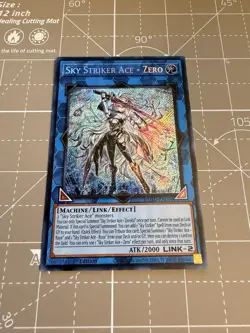 Yu-Gi-Oh! TCG Sky Striker Ace Zero 1st Edition Secret Rare Card DUAD-EN049 NM - Image 1