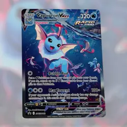 Vaporeon VMAX SWSH182 SWSH: Sword & Shield Promo Cards Holo - Image 1