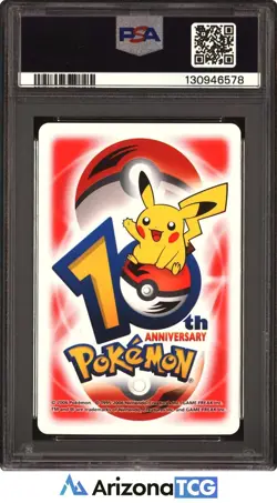 Pokemon 2006 Charmander Red Ace Of Clubs 10th Anniversary Playing Cards PSA 9 - Image 2