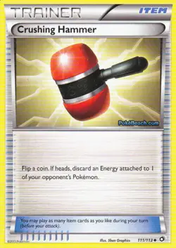 X3 Crushing Hammer 111/113 BRAND NEW Pokemon Cards Trainer - Image 1